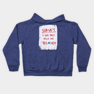 U gub bro? Kids Hoodie